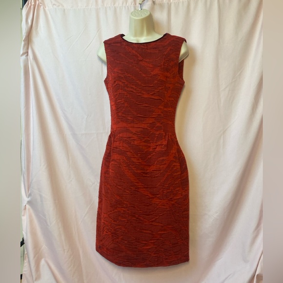 Piazza Sempione Textured Silk Blend Sheath Dress Sz IT 40 - Picture 12 of 12